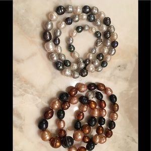 2 Honora 20” Freshwater Pearl Necklaces
